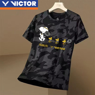 Áo sơ mi victor áo sơ mi cầu lông 2025 chất liệu mới nhanh khô chống vi khuẩn áo sơ mi cầu lông nam nữ 14724YX
