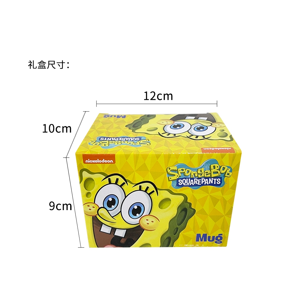SpongeBob SquarePants Pie Star Cốc Dễ Thương Cốc Gốm Có Hộp Quà Tặng Thìa Sinh Viên Hoạt Hình Quà Tặng Sinh Nhật Cô Gái