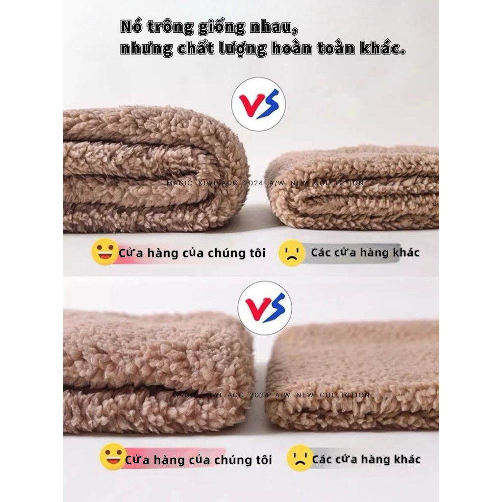 Ảnh Mũ Lông Tai Gấu Kèm Khăn Quàng Cổ Bao Tay 3 Trong 1 Ấm Áp Mũ Len Tai Mèo Mũ Quàng Cổ Khăn Quàng Cổ 1