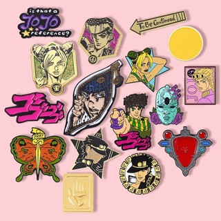 Huy Hiệu Cài Áo Kim Loại Hình Nhân Vật Hoạt Hình jojo Menuvenir Trongizarre adventure