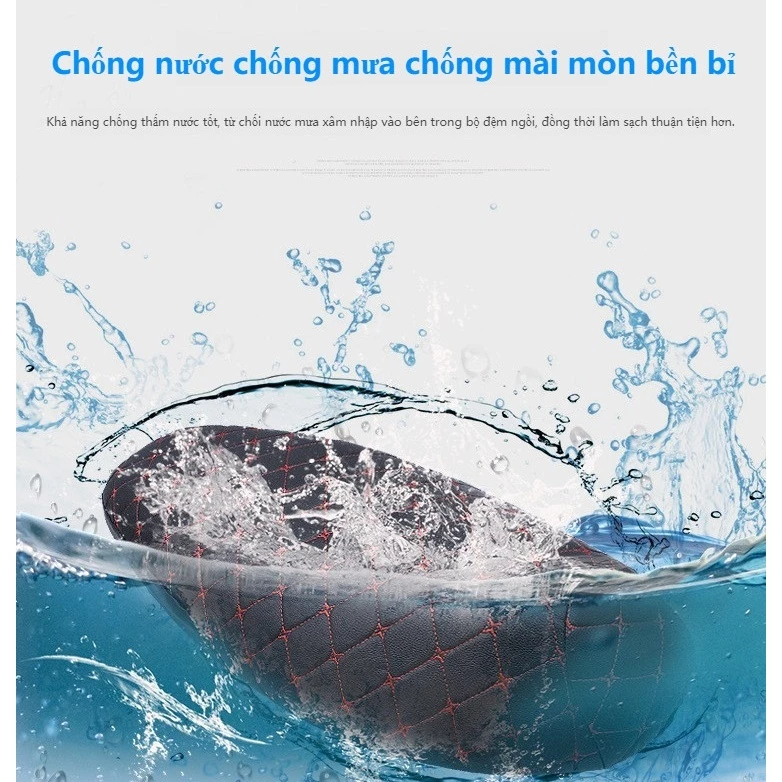 bọc yên xe máy SEAMETAL 3D chống nắng thời trang tiện dụng các loại xe đều dùng được
