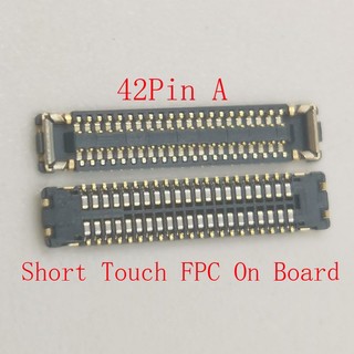2-10 Chiếc Màn Hình Hiển Thị LCD Cảm Ứng FPC Kết Nối Cắm Cho IPad 7 8 9 Pro 10.2 2019 2020 2021 7th 8th 9th Gen A2197 A2200 A2198 A2270 A2428 A2429 A2602 A2603 42 54 Pin Flex Jack Ban