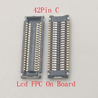 2-10 Chiếc Màn Hình Hiển Thị LCD Cảm Ứng FPC Kết Nối Cắm Cho IPad 7 8 9 Pro 10.2 2019 2020 2021 7th 8th 9th Gen A2197 A2200 A2198 A2270 A2428 A2429 A2602 A2603 42 54 Pin Flex Jack Ban
