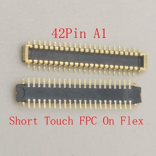 2-10 Chiếc Màn Hình Hiển Thị LCD Cảm Ứng FPC Kết Nối Cắm Cho IPad 7 8 9 Pro 10.2 2019 2020 2021 7th 8th 9th Gen A2197 A2200 A2198 A2270 A2428 A2429 A2602 A2603 42 54 Pin Flex Jack Ban