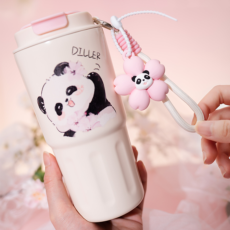 Bình giữ nhiệt chân không Diller Giữ lạnh & nóng cách nhiệt Bình nước uống bằng thép không gỉ 316 Y01