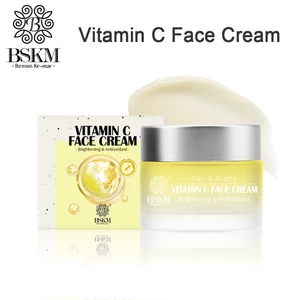 Bskm Kem Dưỡng Da Mặt vitamin c Làm Sáng Da Loại Bỏ Đốm Đen Làm Trắng Da 50g
