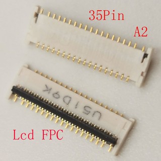 1-5 Chiếc Màn Hình LCD Màn Hình Cảm Ứng Pin FPC Kết Nối Cắm Cho Samsung Galaxy Tab A 10.1 T580 T585 T587 SM-T580 Flex Cable Jack Liên Hệ 35 90 Pin