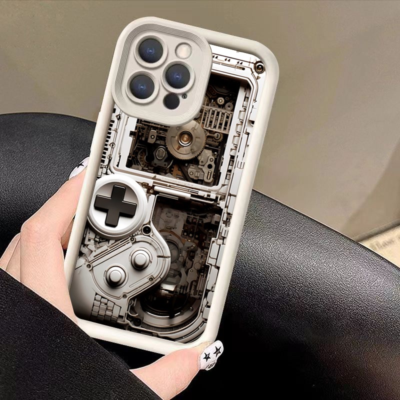 Dành Cho Redmi 14C 13C 13 12 12C 4G Redmi Note 14 13 11 12 Pro Plus 5G 12S 11S 10s 10 Pro Bộ Điều Khiển Trò Chơi Đồ Họa Silicon Mềm Chống Sốc