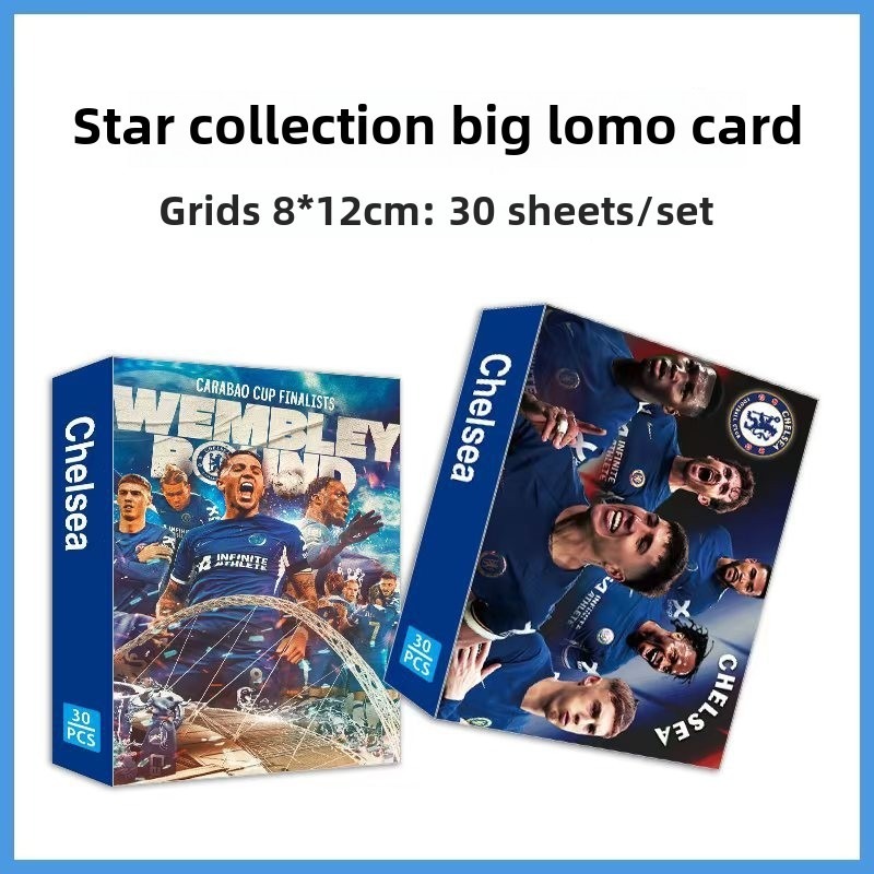 Câu lạc bộ bóng đá thẻ ngôi sao Manchester United Manchester City