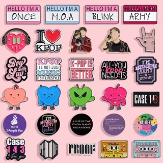 42 Phong Cách Kpop Nhóm Huy Hiệu BTS Starykids Blackpink Người Hâm Mộ Cài Thần Tượng Ngoại Vi Ba Lô Phụ Kiện Quà Tặng Cho Bạn Bè