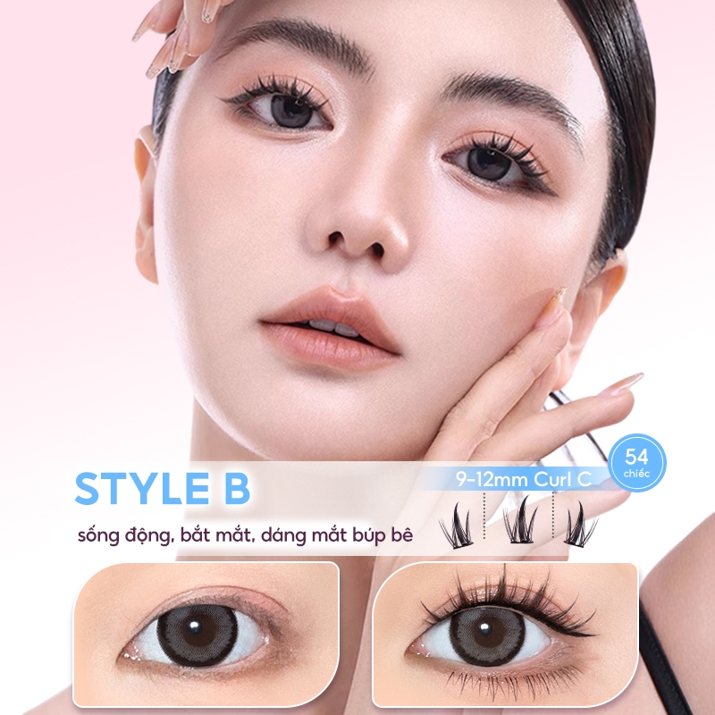 FelinWel - Mi Có Sẵn Keo Tự Dính, Không Cần Tra Keo, Không Cần Tẩy Trang, Tiết Kiệm Thời Gian & Đặc Biệt Tái Sử Dụng