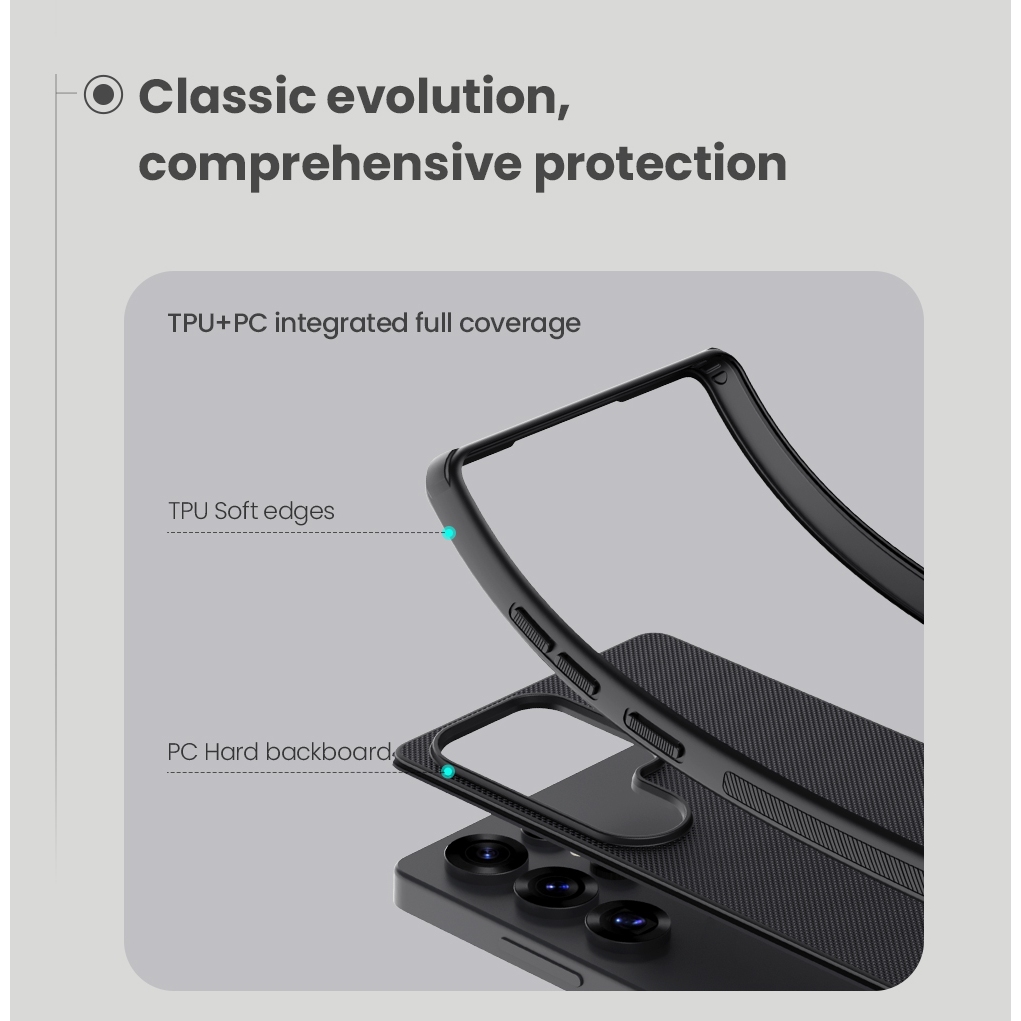 Nillkin Dành Cho Samsung Galaxy S25 Ultra / S25 FE Edge Plus / S25 + Super Frosted Shield Pro Từ Matte Nhựa Cứng Ốp lưng Vỏ Bảo Vệ