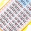 IOIIK 10 hàng-- Nhóm cô gái Hàn Quốc Cat Claw Sun Flower False Eyelash - siêu nhiên công suất lớn dày phân khúc mi ba bộ