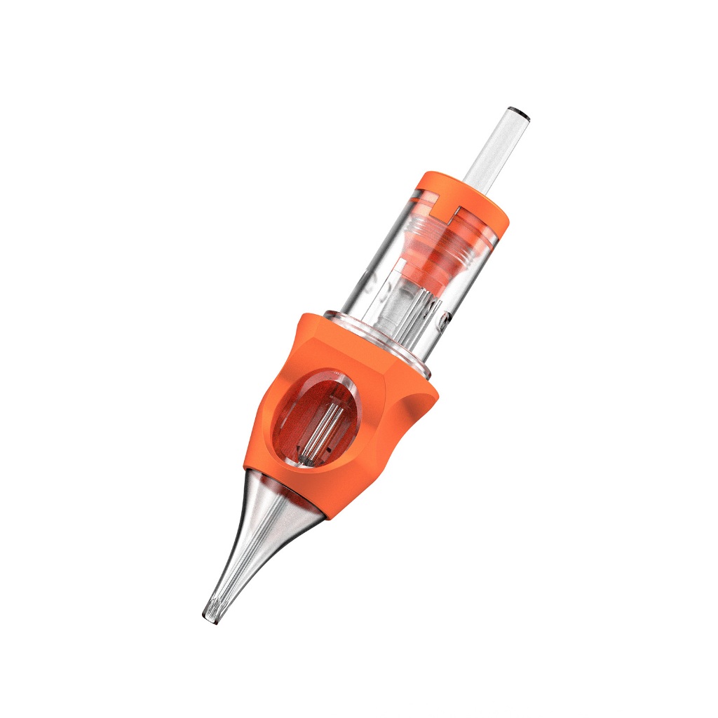 Wormhole Tattoo Cartridge Kim 20 Cái / 50 Chiếc Chuyên Nghiệp Dùng Một Lần Khử Trùng Hình Xăm Kim An Toàn RL / RM / RS #12 Tiêu chuẩn