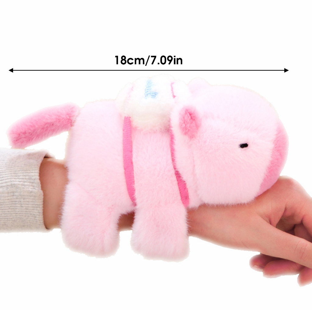 Kapibala Snap Ring Ring Doll Đồ chơi sang trọng Vòng tay dự tiệc dành cho trẻ em