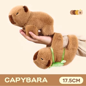 Kapibala Snap Ring Ring Doll Đồ chơi sang trọng Vòng tay dự tiệc dành cho trẻ em
