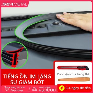 Seametal bảng điều khiển xe hơi viền nẹp kính chắn gió phía trước cách âm cao su viền nẹp xe hơi phổ thông Cửa sổ âm thanh bất thường dải