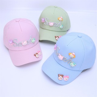 Mũ Bóng Chày Dễ Thương Cho Trẻ Em Mùa Xuân Hè Mới Kuromi Mũ Ngoài Trời Cho Bé Gái 3-8 Tuổi Trẻ Em
