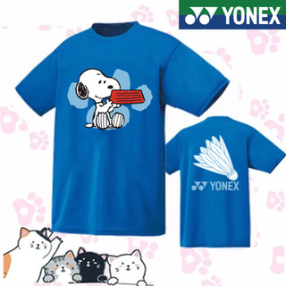 Áo sơ mi yonex lưới nhanh khô yonex áo sơ mi cầu lông yy sport top 111473 Trang phục cặp đôi nam nữ ngắn tay