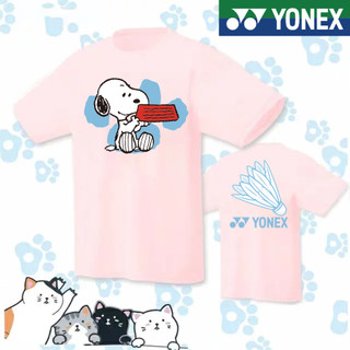 Áo sơ mi yonex lưới nhanh khô yonex áo sơ mi cầu lông yy sport top 111473 Trang phục cặp đôi nam nữ ngắn tay