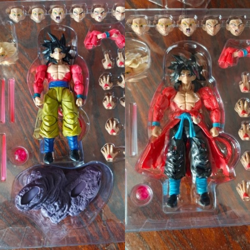 Mô Hình Lỗ Đen Chơi Sản Phẩm Mới SHF Super 4 Goku Time Ranger Wild ...