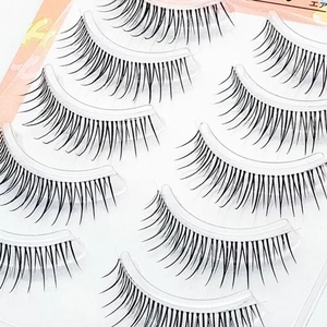 Nữ Wispy Lông Mi Giả Trang Điểm Mềm Mô Phỏng Lông Mi Cho Làm Đẹp Mắt Cosplay DIY Trang Điểm