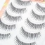Nữ Wispy Lông Mi Giả Trang Điểm Mềm Mô Phỏng Lông Mi Cho Làm Đẹp Mắt Cosplay DIY Trang Điểm