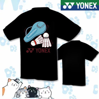 Áo Sơ Mi Cầu Lông Yonex 2025 Mới YY Áo Sơ Mi Cầu Lông 114531 Câu lạc bộ nam nữ Áo thun ngắn tay thể thao khô nhanh