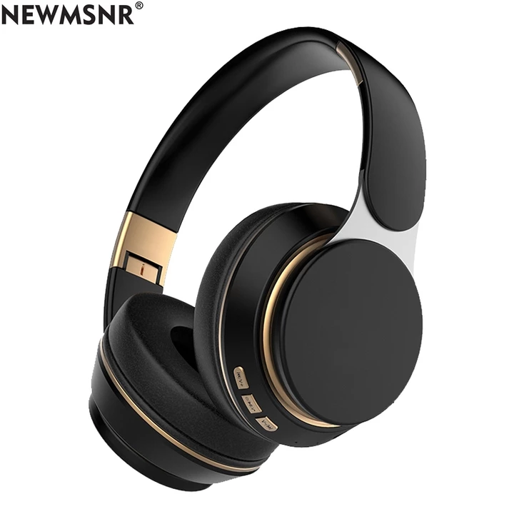 Tai nghe không dây Newmsnr Tai nghe Bluetooth Loa siêu trầm Tai nghe âm thanh nổi Có thể thu vào Tai nghe thể thao có thể gập lại Tai nghe thẻ cắm Tai nghe nhét tai siêu bền Tai nghe âm thanh HIFI