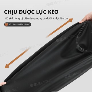 Seametaltal Vỏ bọc ghế xe máy Chống thấm nước thoáng khí bằng da PU Đệm bảo vệ cho xe máy Xe tay ga điện