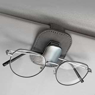 Seametal Kính Mát Ô Tô Giá Đỡ Kẹp Da Lộn Chống Nắng Gắn Kính Mắt Di Động Móc Treo Lưu Trữ Phụ Kiện Nội Thất Ô Tô