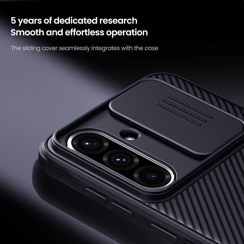Nillkin Dành Cho Samsung Galaxy A56 A26 A36 A35 A55 5G Camshield Pro PC Từ Tính TPU Bảo Vệ Ống Kính Máy Ảnh Trượt Trượt Ốp Lưng Cứng Vỏ Điện Thoại Vỏ