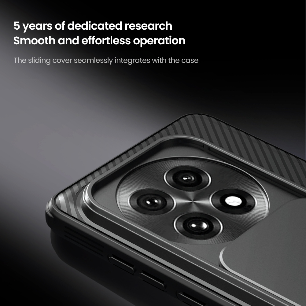 Nillkin Cho OnePlus 13 12 13R 12R / OnePlus Ace 3 / Ace 5 / Ace5 Pro Camshield Pro PC TPU Bảo Vệ Ống Kính Máy Ảnh Trượt Trượt Chống Sốc Ốp Lưng Cứng Vỏ Điện Thoại Vỏ Bảo Vệ