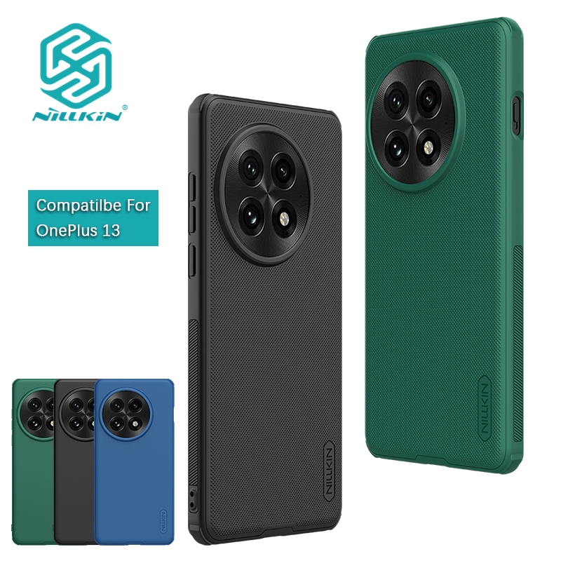 Nillkin Cho OnePlus 13 13R 13T 12 / OnePlus Ace 5 Pro / Ace5 1 + 13 Super Frosted Shield Pro Từ Matte Nhựa Cứng Ốp lưng Vỏ Bảo Vệ Tương Thích
