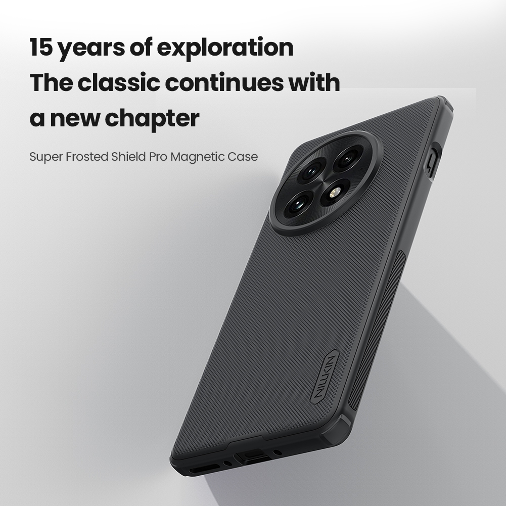 Nillkin Cho OnePlus 13 13R 13T 12 / OnePlus Ace 5 Pro / Ace5 1 + 13 Super Frosted Shield Pro Từ Matte Nhựa Cứng Ốp lưng Vỏ Bảo Vệ Tương Thích