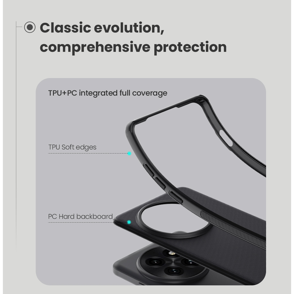 Nillkin Cho OnePlus 13 13R 13T 12 / OnePlus Ace 5 Pro / Ace5 1 + 13 Super Frosted Shield Pro Từ Matte Nhựa Cứng Ốp lưng Vỏ Bảo Vệ Tương Thích