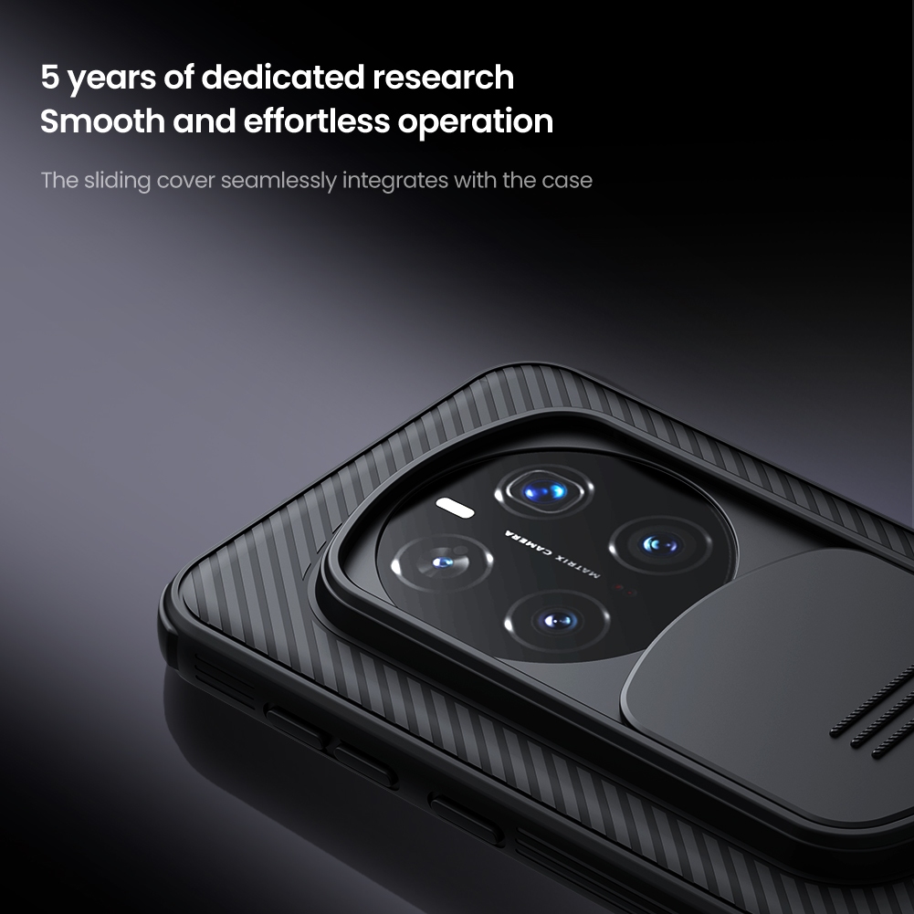 Nillkin Cho Honor Magic 7 Pro 6 5 Camshield Pro PC TPU Bảo Vệ Ống Kính Máy Ảnh Trượt Trượt Chống Sốc Ốp Lưng Cứng Vỏ Điện Thoại Vỏ Bảo Vệ