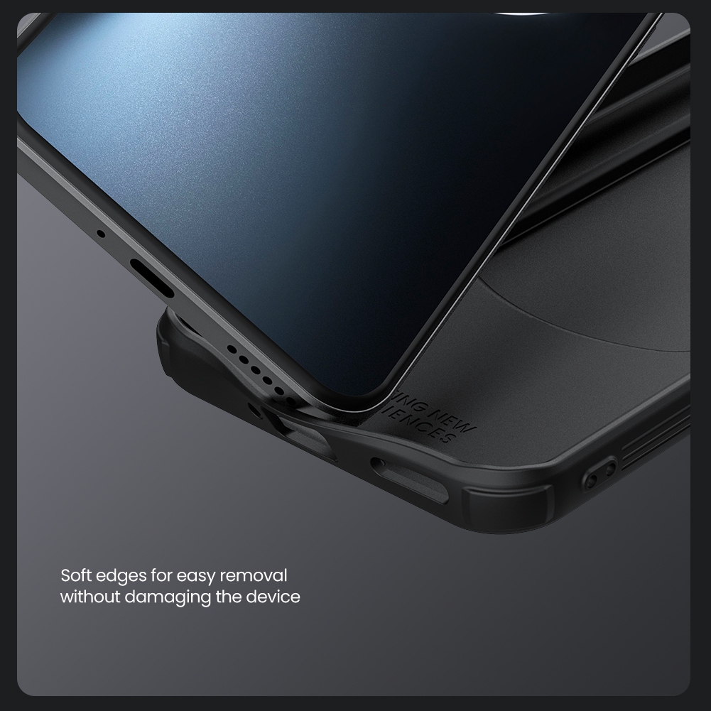 Nillkin Cho Honor Magic 7 Pro 6 5 Camshield Pro PC TPU Bảo Vệ Ống Kính Máy Ảnh Trượt Trượt Chống Sốc Ốp Lưng Cứng Vỏ Điện Thoại Vỏ Bảo Vệ