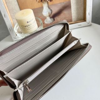 Chính Hãng Da Thật Chính Hãng Ví Dài Nữ Dung Tích Lớn Lớp Đầu Tiên Da Bò Đa Năng Dây Kéo Thẻ Đựng Tiền Xu