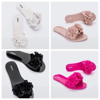 Giày nữ Melissa phong cách mới 2025 Giày thạch Dép bệt Camellia