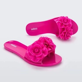 Giày nữ Melissa phong cách mới 2025 Giày thạch Dép bệt Camellia