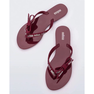 Giày nữ Melissa phong cách mới 2025 Nơ đế lật phẳng