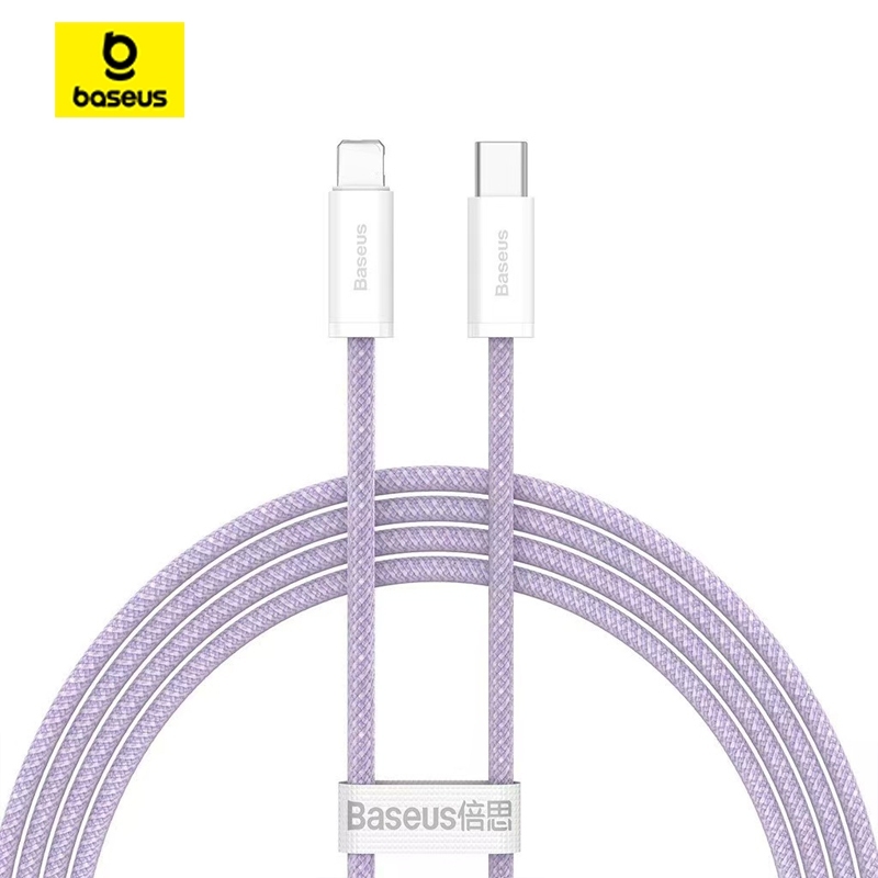 Ảnh Dây Cáp Baseus PD 20W Nối Đầu USB-C Sang Đầu L Sạc Nhanh Hỗ Trợ Truyền Dữ Liệu 480Mbps 1