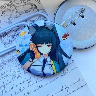 Phụ kiện cosplay Zenless Zone Zero: Huy hiệu và trâm cài nhân vật Hoshimi Miyabi & Asaba Harumasa