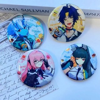 Phụ kiện cosplay Zenless Zone Zero: Huy hiệu và trâm cài nhân vật Hoshimi Miyabi & Asaba Harumasa