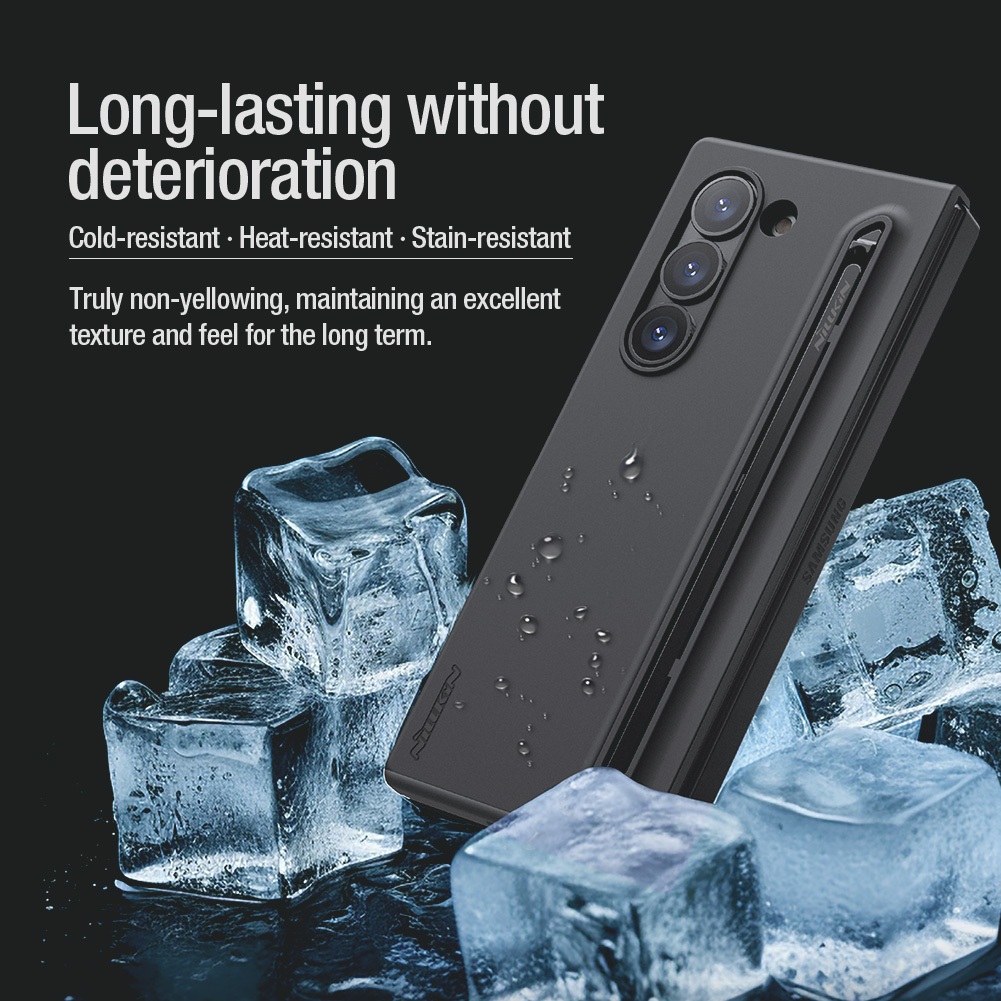 Nillkin Tương Thích Cho Samsung Galaxy Z Fold 6 / Fold 5 Flex Nguyên Chất Lỏng Silicon Cao Su Bảo Vệ Vỏ Điện Thoại Vỏ Bảo Vệ Có Bút Chì