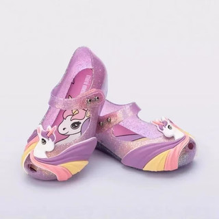 2025 Phong Cách Mới Melissa Hoạt Hình Giày Trẻ Em Kỳ Lân Giày Sandal Trẻ Em