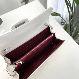 Thời Trang Mới Da Thật Chính Hãng Túi Đeo Vai Đa Năng Nữ Túi Khóa Túi Ly Hợp