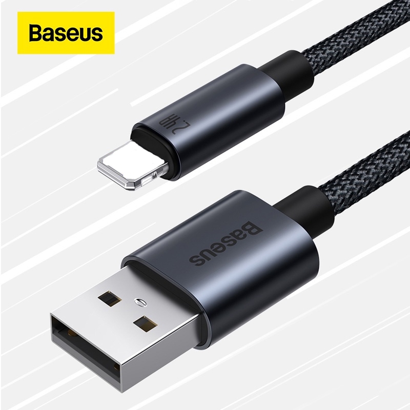 Ảnh Dây cáp sạc BASEUS 2.4A cao cấp thích hợp cho Phone 1