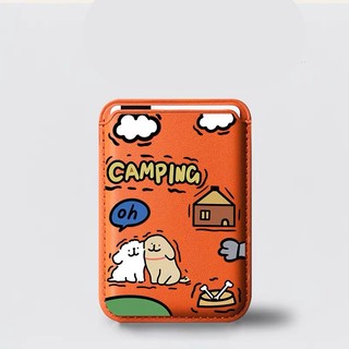 Dễ Thương Dòng Chó Con Họa Tiết Ví Đựng Thẻ Cho iPhone 12 11 13pro 15pro 15promax 14 14promax 14 Pro 16 16plus 16 Pro Max